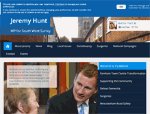 Tablet Screenshot of jeremyhunt.org